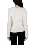 Morgan De Toi Minimalist Soft Luxe White Sweater