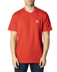Adidas Logo 100% Cotton Athleisure Red T-Shirt