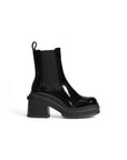 Armani Exchange Minimalist High Shine Chelsea Boots