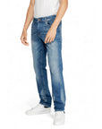 Gas Logo Straight Leg Fit Jeans