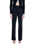 Guess Minimalist Boot Cut Black Suit Pants