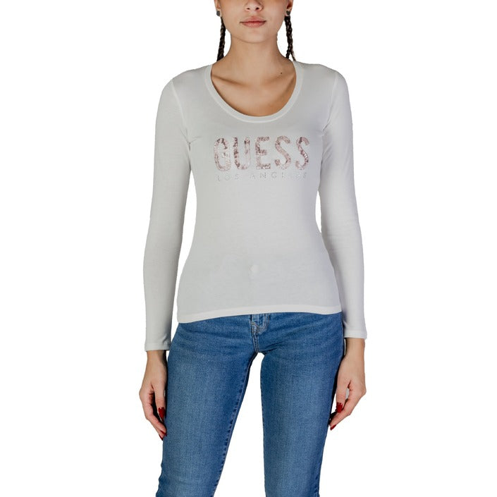 Guess Logo 100% Cotton Long Sleeve Top