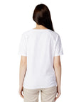 Blauer Logo Pure Cotton V-Neck T-Shirt