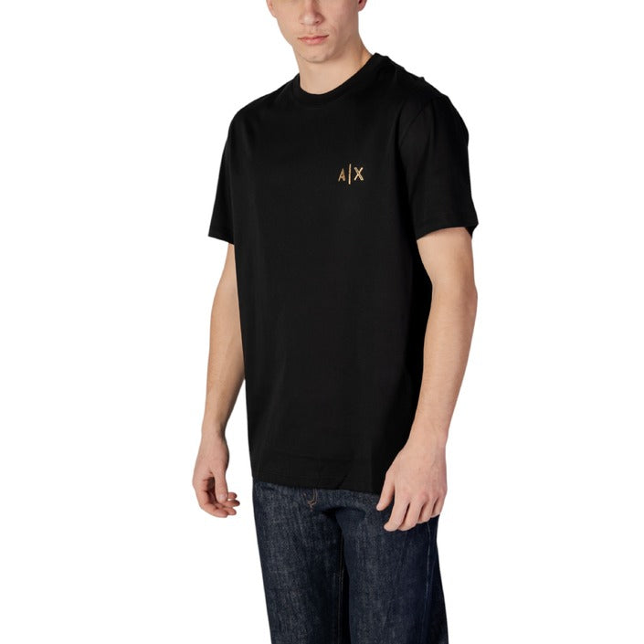 Armani Exchange Logo 100% Cotton Crewneck T-Shirt