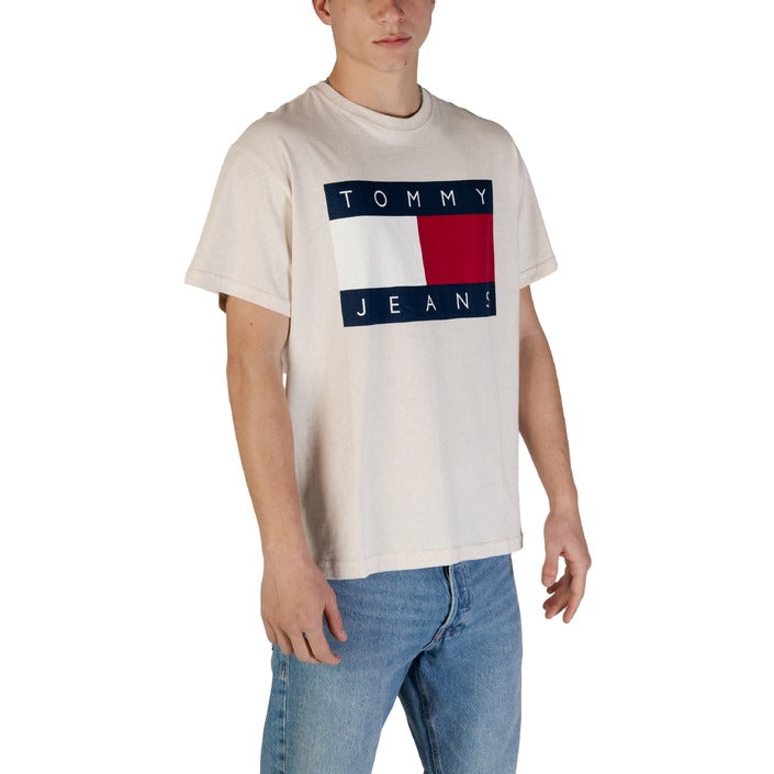 Tommy Hilfiger Jeans Logo Crewneck T-Shirt 100% Cotton