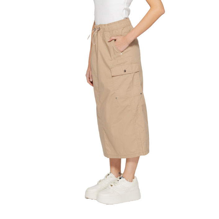 Street One Multi-Pocketed Cargo Midi Skirt