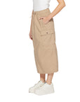 Street One Multi-Pocketed Cargo Midi Skirt