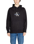 Calvin Klein Jeans Logo Hooded Pullover 100% Cotton