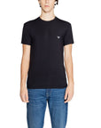 Emporio Armani Logo Athleisure Crewneck T-Shirt - black