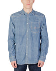 Tommy Hilfiger Jeans Minimalist Pure Cotton-Denim Collar Shirt