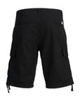 Jack & Jones Logo Black Cargo Shorts