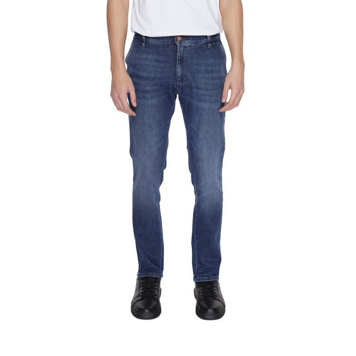 Jeckerson Logo Medium Wash Slim Fit Jeans