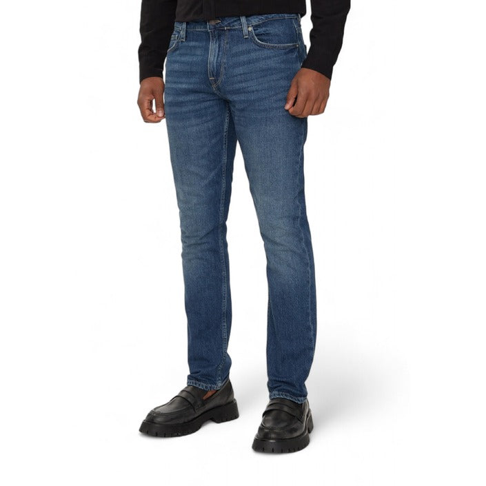 Guess Logo Medium Wash Slim Fit Jeans