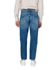 Antony Morato Logo Ripped Regular Fit Crop Jeans