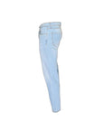Liu Jo Logo Bleached Light Wash Slim Fit Denim Jeans