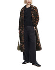 Desigual Wool-Blend Oversized Coat