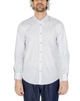 Hamaki-Ho Cotton Geometric Collar Shirt