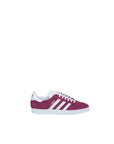 Adidas Logo 3-Stripe Genuine Suede Leather Low Top Lace-Up Sneakers - Gazelle