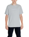 Calvin Klein Logo 100% Cotton Crewneck T-Shirt