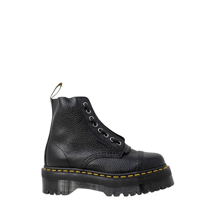 Dr. Martens Logo Tactical Leather Lace-Up Boots