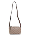 Guess Logo Monogram Vegan Leather Crossbody Bag