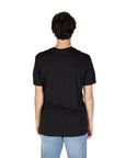 Calvin Klein Jeans Minimalist Black Cotton-Blend T-Shirt