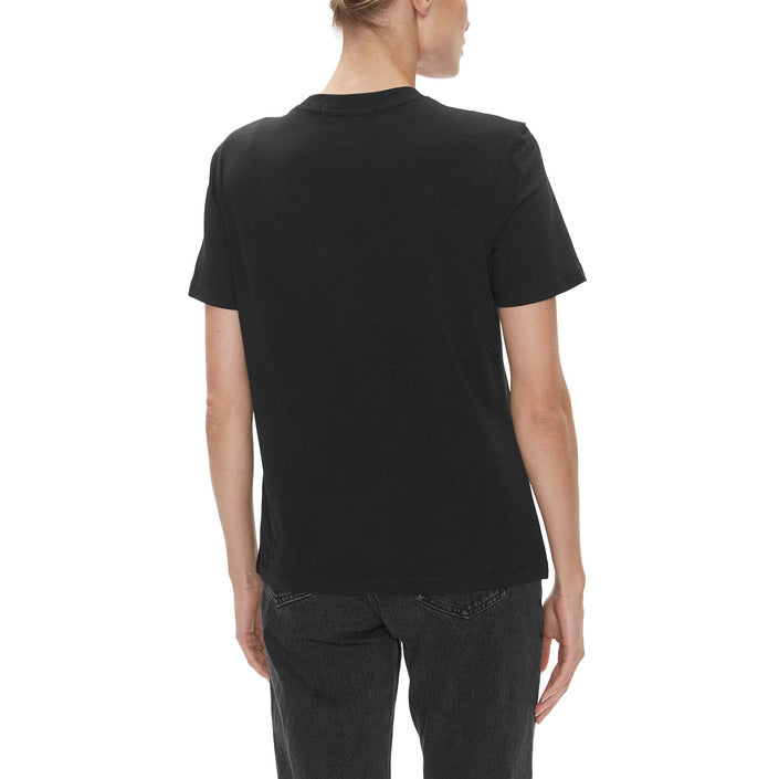 Calvin Klein Jeans Logo Organic Cotton T-Shirt - Black