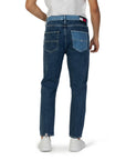 Tommy Hilfiger Jeans Logo Straight Leg Mid-Blue Jeans