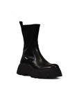 Guess Logo All Black Vegan Leather Boots