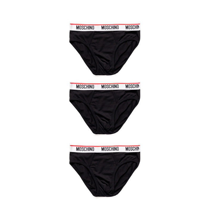 Moschino Underwear Logo Cotton Stretch Briefs - 3 Pack