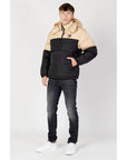 Tommy Hilfiger Jeans Logo Hooded Colorblock Puffer Jacket