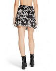 JDY Floral A-Line Mini Skirt