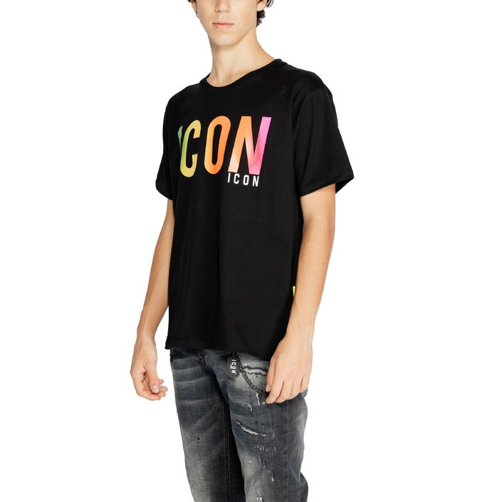 Icon Neon Logo 100% Cotton Crewneck T-Shirt