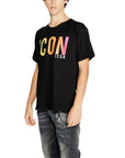 Icon Neon Logo 100% Cotton Crewneck T-Shirt