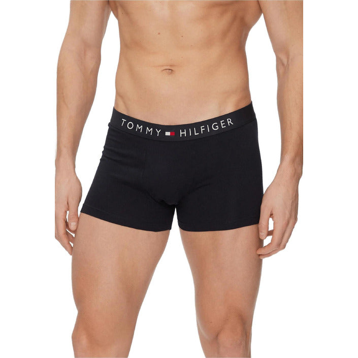 Tommy Hilfiger Logo 100% Cotton Stretch Trunks - 3 Pack