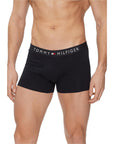 Tommy Hilfiger Logo 100% Cotton Stretch Trunks - 3 Pack