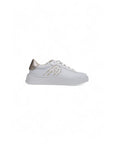 Furla Logo Leather Low-Top Chunky Sole Sneakers - White