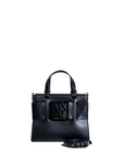 Armani Exchange Logo Top Handle Vegan Leather Shoulder Bag