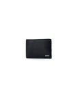 Boss Logo Black Flip Wallet