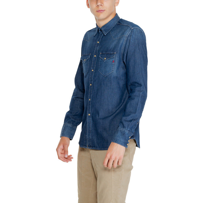 Replay Minimalist Denim Shirt 100% Cotton