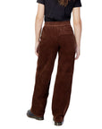 Only High Waist Regular Fit Brown Pants 100% Cotton