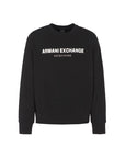 Armani Exchange Logo Cotton-Rich Athleisure Sweatshirt