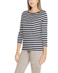 Street One 100% Cotton Striped Long Sleeve Top