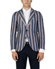 Mulish Striped Linen-Cotton Blend Two-Button Blazer - Multiple Colors