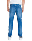 Calvin Klein Jeans Logo Regular Fit Light Wash Jeans