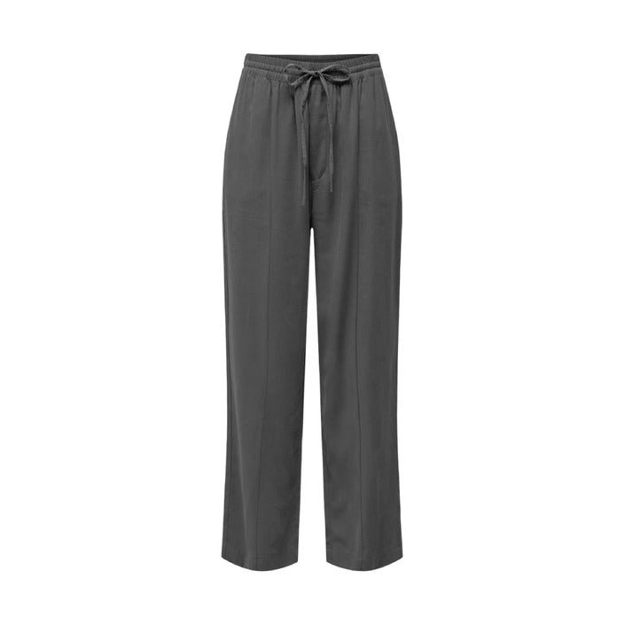 JDY Minimalist Grey Wide Leg Pants