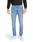 Jack & Jones Distressed & Ripped Light Wash Jeans