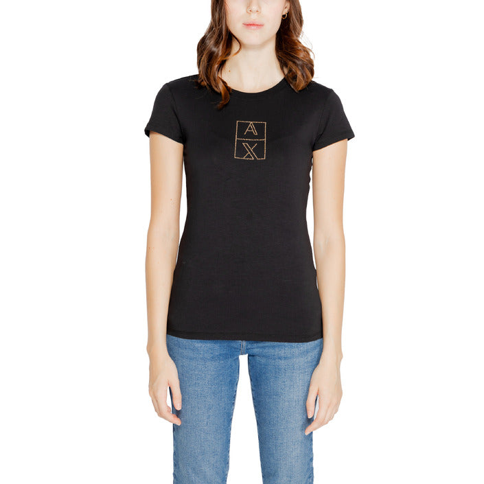 Armani Exchange Logo Cotton-Rich T-Shirt