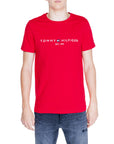 Tommy Hilfiger Logo 100% Cotton Crewneck T-Shirt