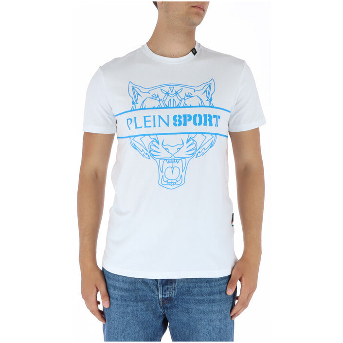 Plein Sport Logo Cotton-Rich Athleisure T-Shirt